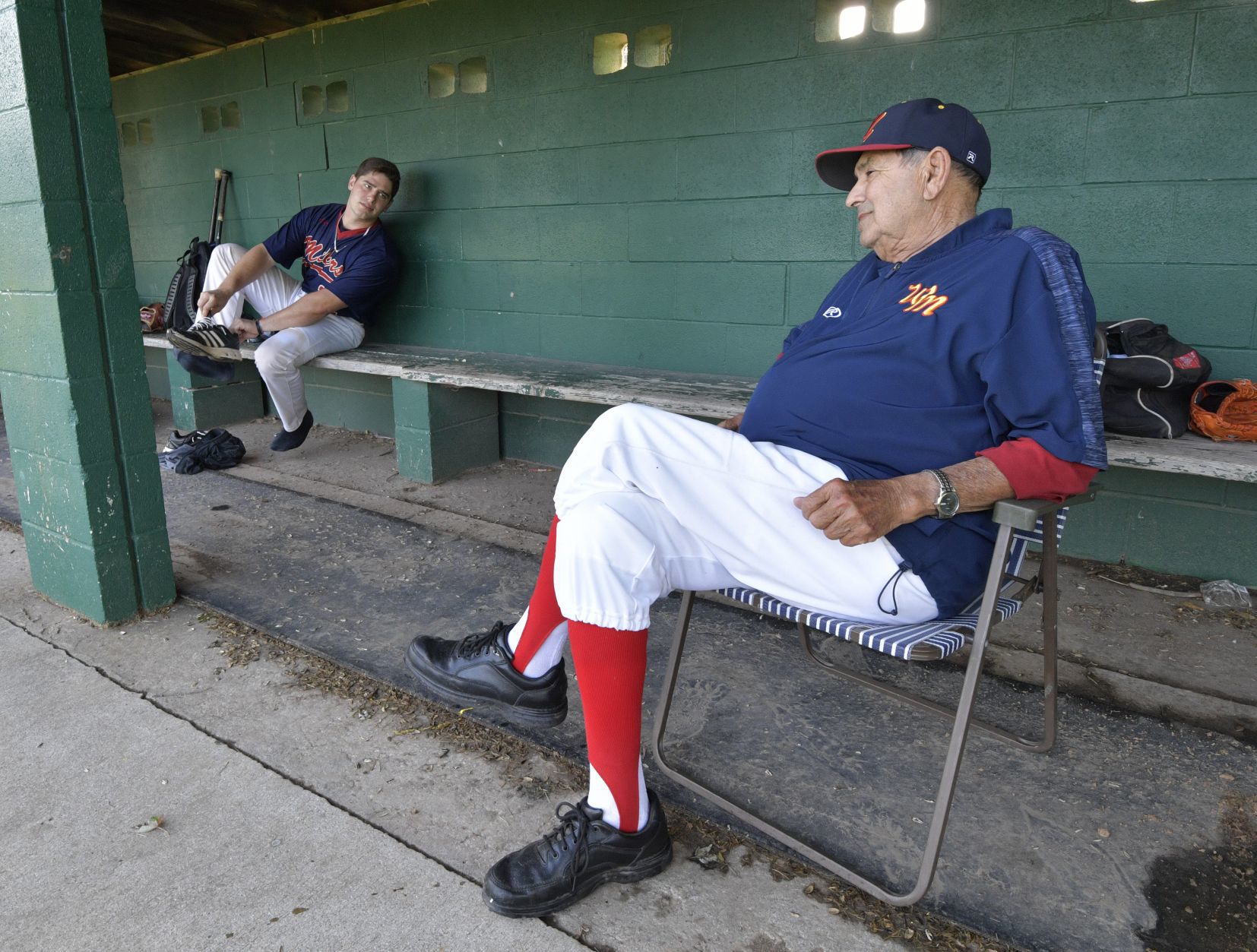Longtime Waterloo Millers manager Vern Moehls